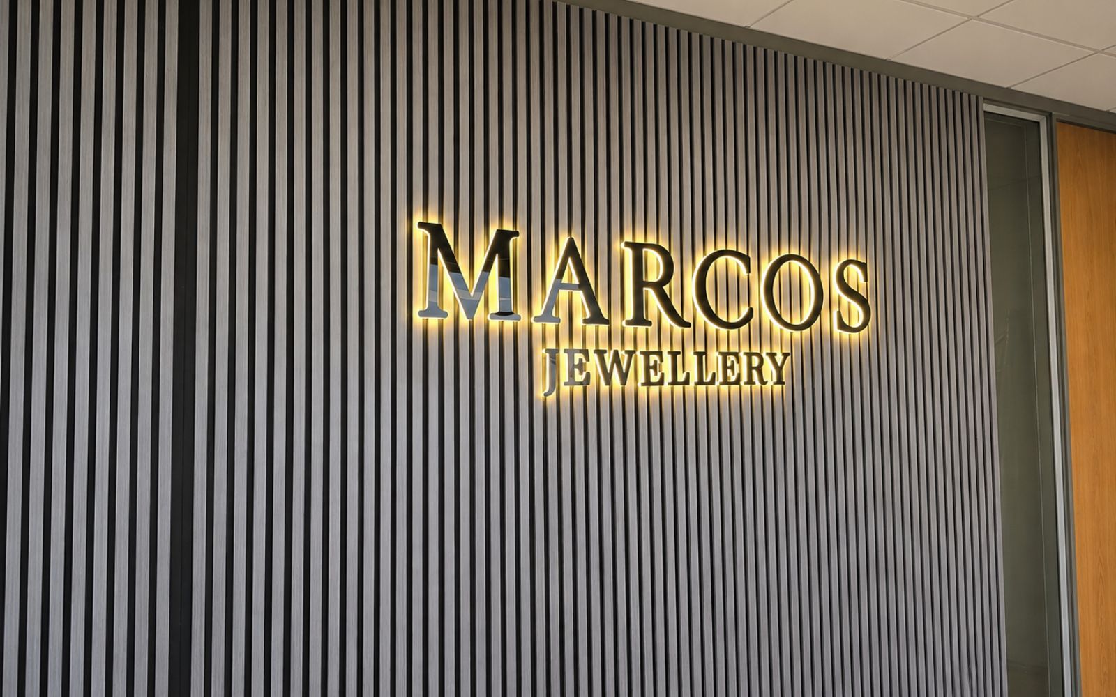 Finished Sign