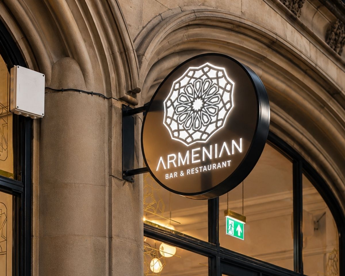 Projection Sign Projects example 4 — Manchester Signs Centre
