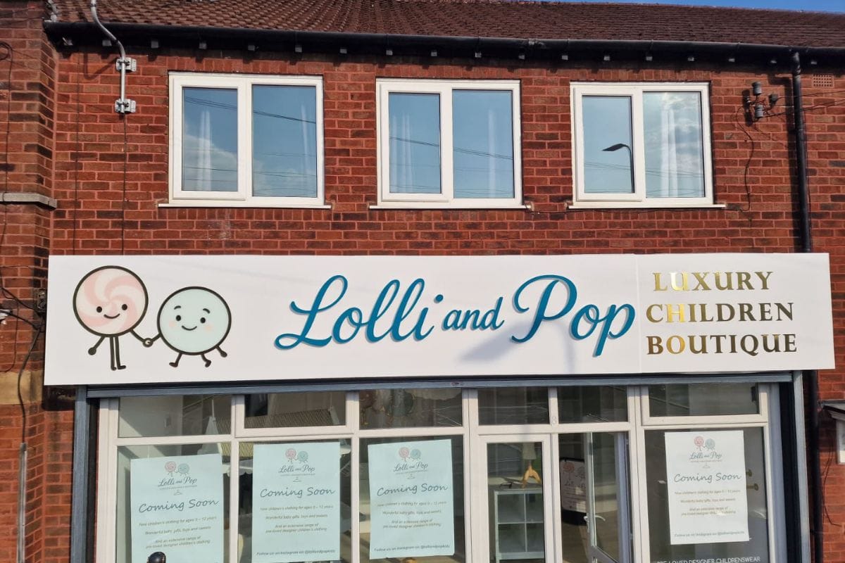 Retail Window Graphics Scheme