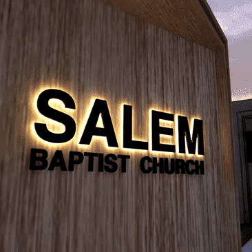 Manchester 3D illuminated signage
