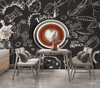 Restaurant wall art