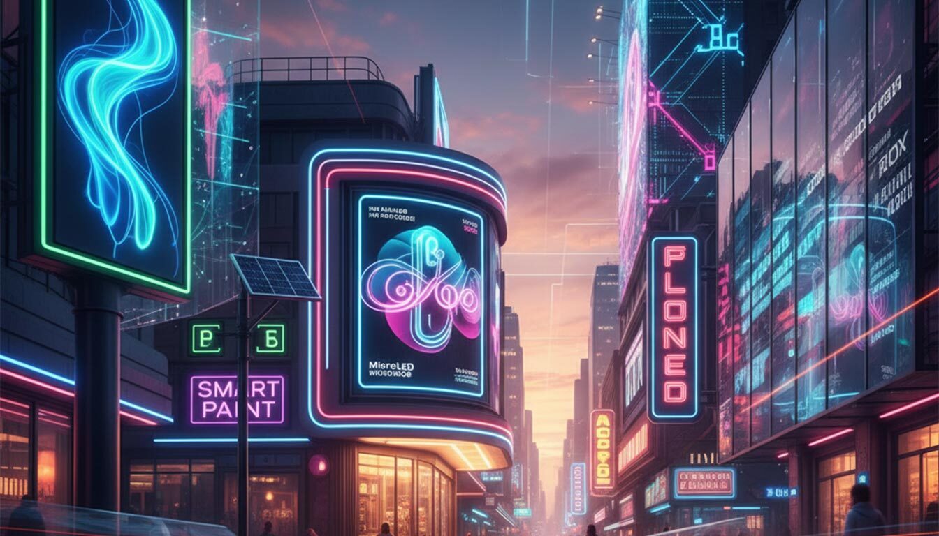 Innovative Technologies in Outdoor Signage: Trends and Future Possibilities for Signs and LEDs