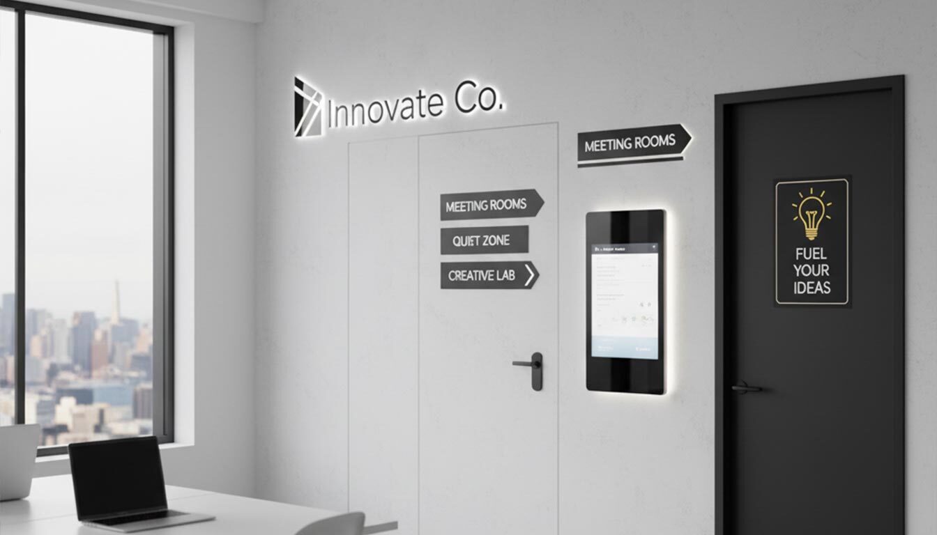 Workplace signage ideas: How to Use Signs to Improve Your Office