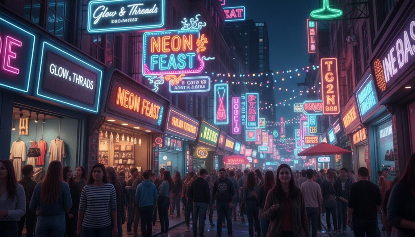 Night Market Signage: How LED Signage Can Help Boost Night-Time Visibility